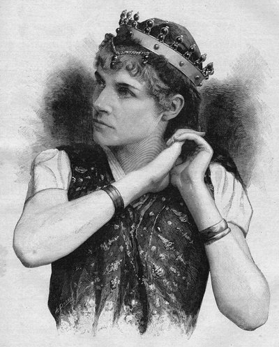 Rose Caron (1857-1930), French singer in 
