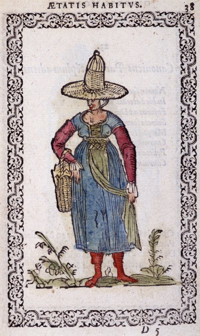 Rustic Woman of Bresse - in 
