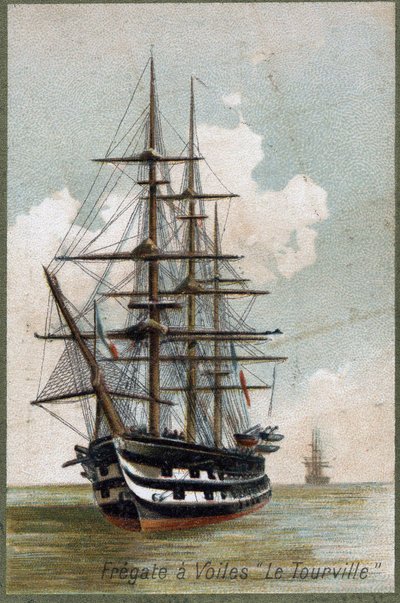 Sail frigate 