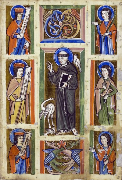 Saint Francis Preaches to the Birds by Unknown artist