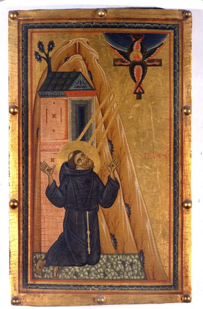 Saint Francis with the stigmas by Unknown artist