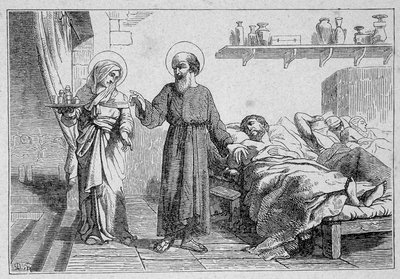 Saint Julian the Hospitaller and His Companions, Martyrs by Unknown artist