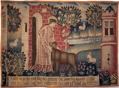Saint Vaast and the Bear by Unknown artist