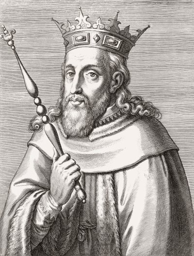 Sancho II, King of Portugal. Portrait. by Unknown artist
