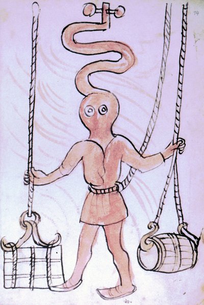 Scaphandler from a Manuscript, Known as 