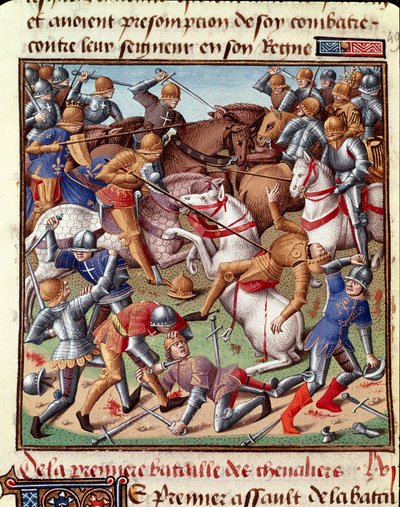Battle scene from 