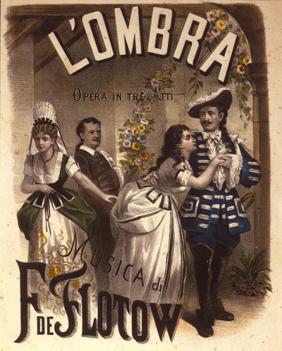 Score of the opera in three acts 