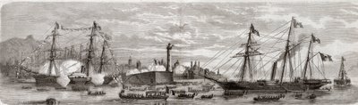 Second Italian Independence War, Italian Campaign of 1859: Napoleon III in the Port of Genoa, May 12 by Unknown artist
