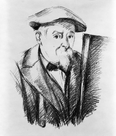 Self-portrait of Paul Cezanne (1839-1906), French painter by Unknown artist