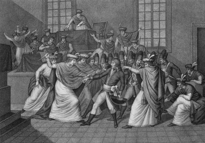 Session of the Legislative Body at the Orangerie de Saint Cloud by Unknown artist