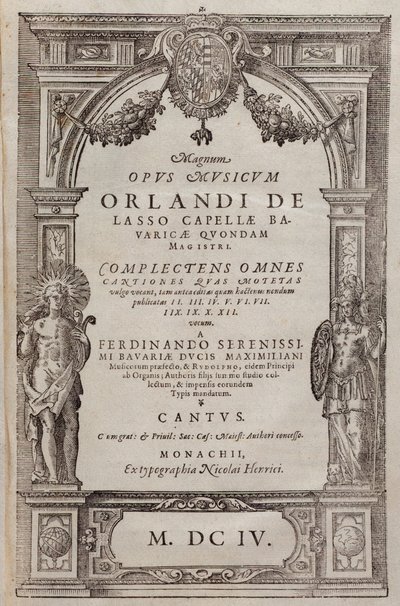 Sheet music of Psalmi Poenitentiales by Roland de Lassus by Unknown artist