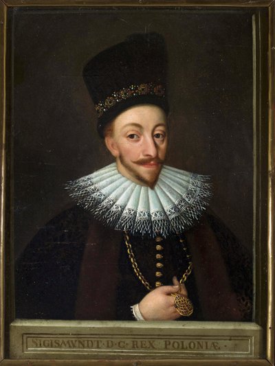Portrait of Sigismund III Vasa, King of Poland (1566-1632) by Unknown artist