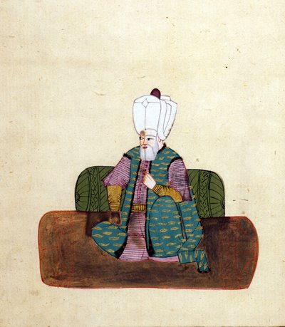 Soliman I the Magnificent (1494 or 95-1566), Ottoman sultan from 1520 - Museo Correr, Venice by Unknown artist