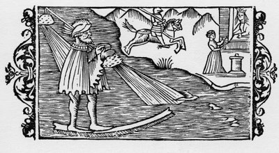Sorcerer Crossing the Sea by Means of a Sorcery - in 