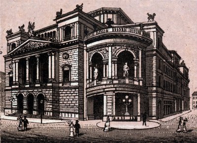 Stadttheater in Vienna, Austria by Unknown artist