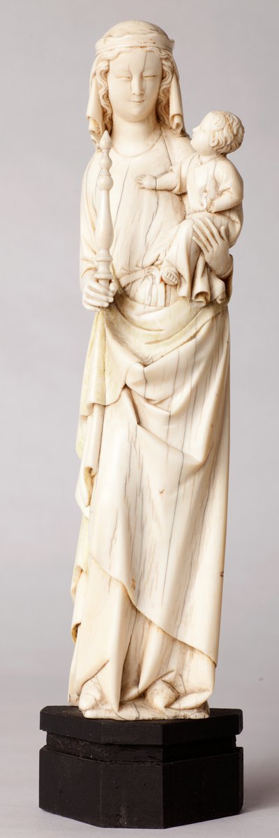 Statue. Madonna and Child. Gift of Mgr Cantineau, dean of the cathedral chapter by Unknown artist