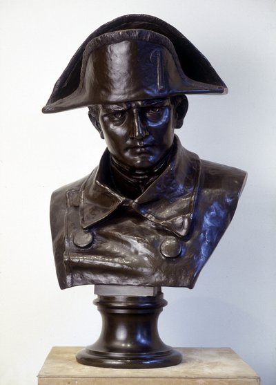 Statue of Napoleon I in bronze, 19th century by Unknown artist