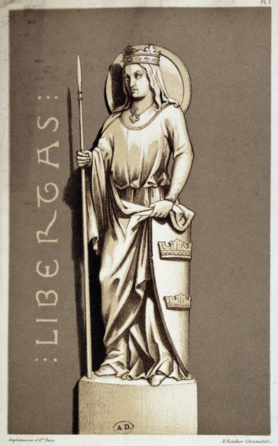 Statue Representing Liberty of Chartres by Unknown artist