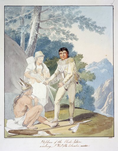 Stephan of the Chiche Nation, Residing Northwest of the Columbia River, c.1843-50 by Unknown artist