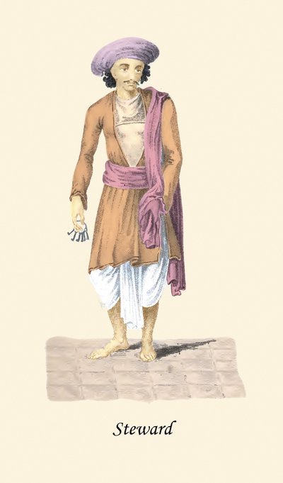 Steward with Keys by Unknown Artist