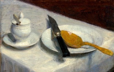 Still Life with Mustard Pot by Unknown Artist
