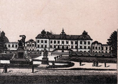 Stockholm, Sweden: view of the castle of Drottningholm by Unknown artist