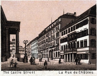 Stuttgart, Germany: view of Chateau Street by Unknown artist
