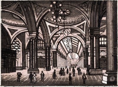 Stuttgart, Germany: view of the railway station hall. The world illustrates 168 views. Undated (end of 19th century) by Unknown artist