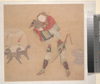 Tartar Officer Carrying Blond Lady by Unknown Artist