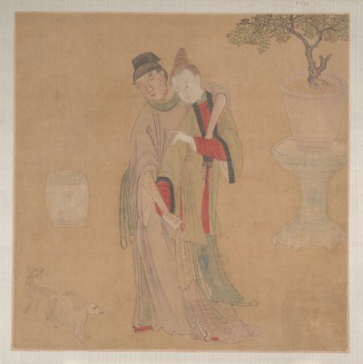 Tartar Officer with Blonde Lady by Unknown Artist