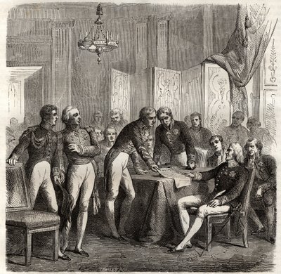 The 1834 alliance between the United Kingdom, France, Spain, and Portugal to enforce the Concession of Evoramonte - In the face of Don Carlos