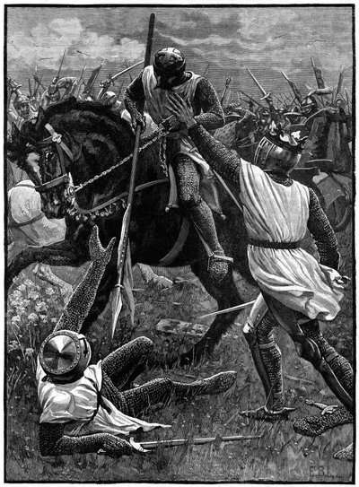 The Battle of Evesham, 4 August 1265 by Unknown artist
