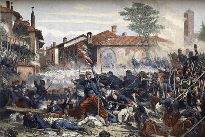 The Battle of Magenta on June 4 by Unknown artist