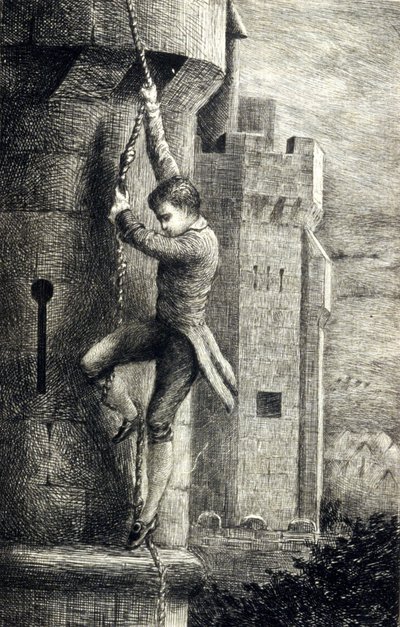 The Carthusian Parma of Stendhal (19th Century Engraving) by Unknown artist