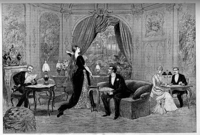The Count of Riverolles, Francine, Stanislas de Grandredon, Therese Smith and Henri de Simeux, Characters of the Play 
