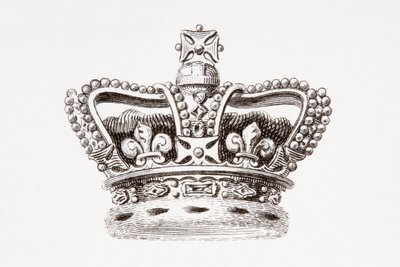 The Crown of England, published in 1820 by Unknown artist