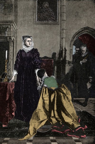 The Death Arrest Book to Mary Stuart, Queen of Scotland by Unknown artist