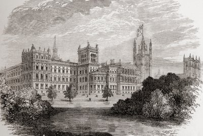The Foreign Office seen from St. James