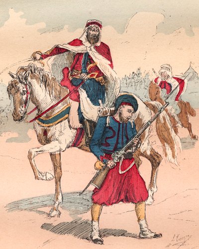 The French Army under the Reign of Louis Philippe from 1830 to 1848 (engraving) by Unknown artist