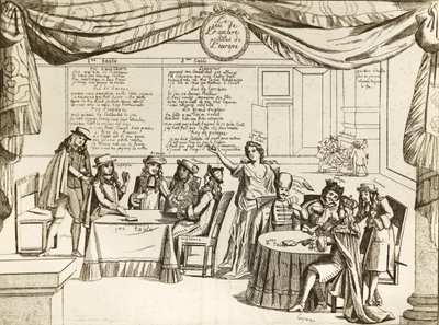 The Game of the Hombre of the Princes of Europe - Hombre, Metaphor of International Politics - 1685 by Unknown artist