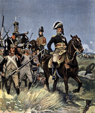 The Great Battles - Marshal Michel Ney (1769-1815) at Friedland, June 14 by Unknown artist