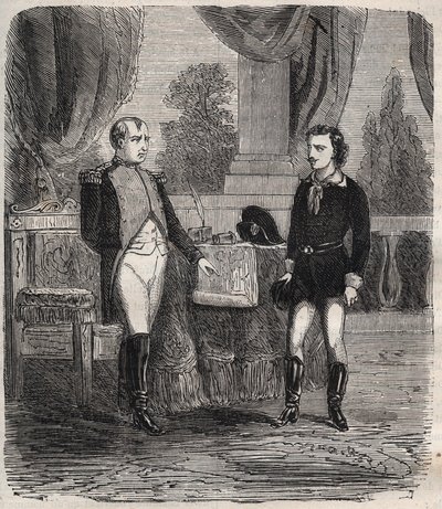 The Interrogation of Friedrich Stabs After His Failed Attempt to Assassinate Napoleon I by Unknown artist