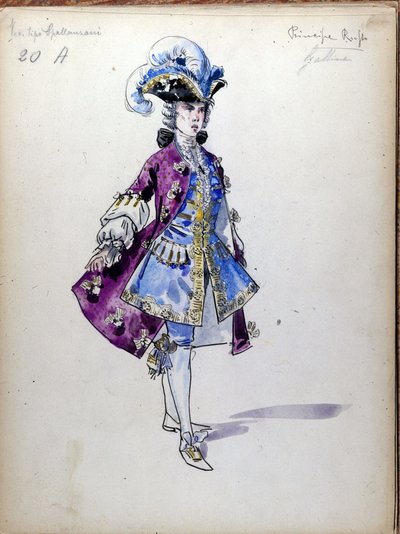The Lady of Spades: Opera composed in 1890 by Piotr or Petr Ilyich Tchaikovsky (or Tchaikowsky) by Unknown artist