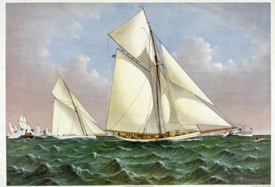 The Mayflower, a Sailboat that Won the America