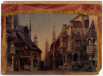 The Meistersinger von Nurnberg, WWV 96, Opera by Richard Wagner Created in 1868 by Unknown artist