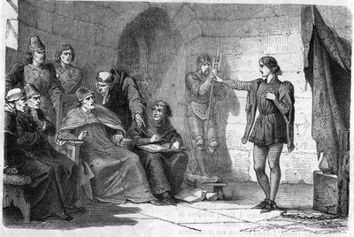 The Trial of Joan of Arc in 1431 by Unknown artist