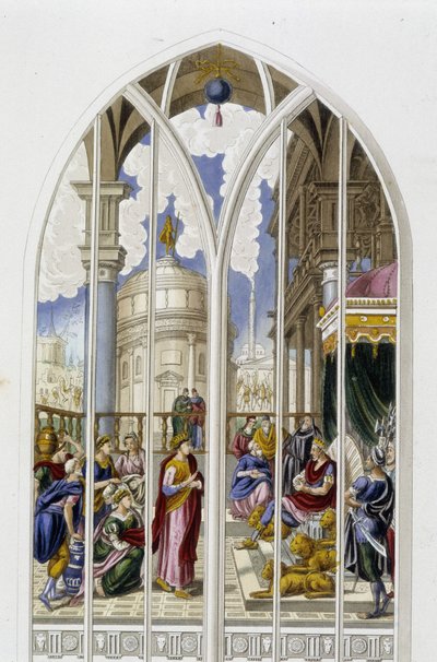 The Queen of Sheba Before King Solomon by Unknown artist