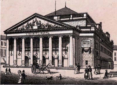 The Royal Theatre in Brussels in Belgium in 