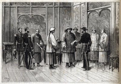 The Tientsin Accord or Li-Fournier Convention by Unknown artist