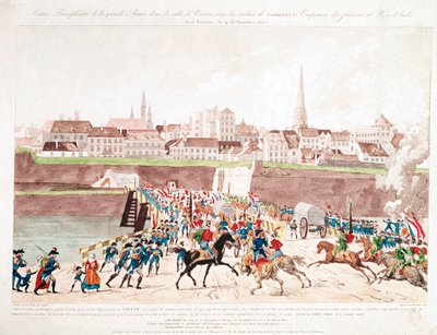 The Triumphant Entrance of the French Army into Vienna, November 13 by Unknown artist